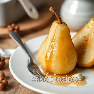 Ultimate Bake Pears with Maple Vanilla Delight: Easy Fall Dessert