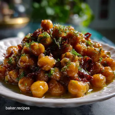 Marry Me Chickpeas: Creamy & Velvety Recipe Card