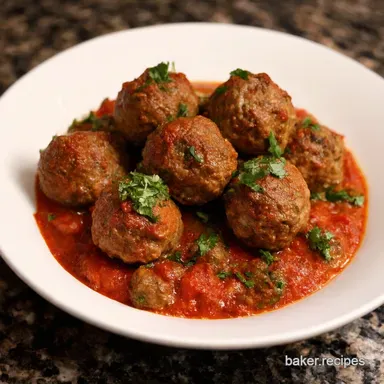Mediterranean Lamb Meatballs Recipe My Herby Zesty Secret Recipe Card