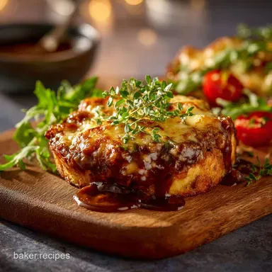 The Full Welsh Hearty Welsh Minced Lamb Rarebit with Ale Sauce Recipe Card