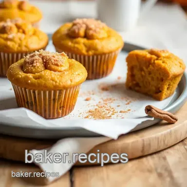 How to Bake Mini Pumpkin Muffins with Cinnamon Sugar – A Cozy Fall Treat! Recipe Card
