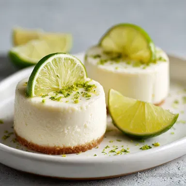 Mini Key Lime Cheesecakes: A Silky 30-Minute Zesty Dessert Recipe Card