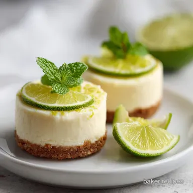 Mini Key Lime Cheesecakes: A Silky 30-Minute Zesty Dessert