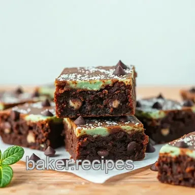 Delightful Mint Chocolate Chip Brownies: Bake Mint Chocolate Chip Brownies Delightfully