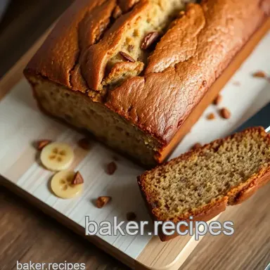 How to Bake Banana Bread - My Grandmother's Moist & Delicious Treat Recipe Card