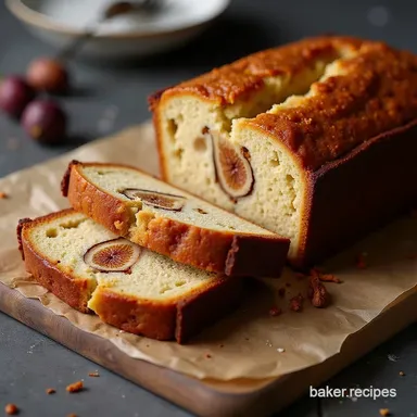 The Best Moist Dried Fig Cake Recipe Spiced Loaf