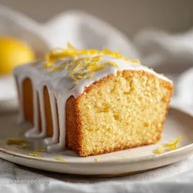 Lemon Cake in 60 Minutes: Tender Recipe Card