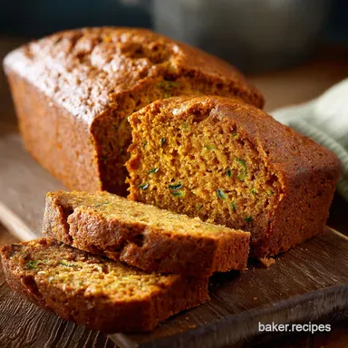 Zucchini Pumpkin Bread Recipe: Ultimate Moist Spiced Quick Bread Recipe Card