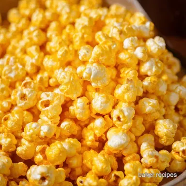 Movie Night Magic The Best Homemade Butter Popcorn Recipe Card