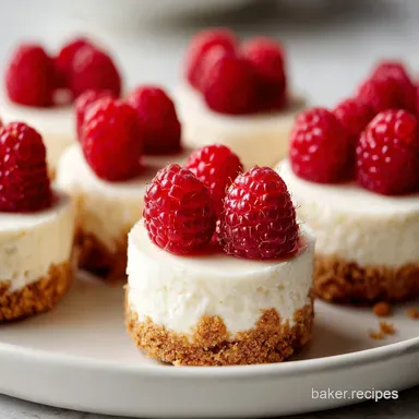 No Bake Christmas Mini Cheesecakes for 12 Recipe Card