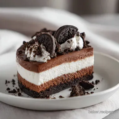 No Bake Oreo Cheesecake in 25 Minutes