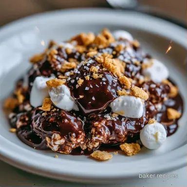 Dark Chocolate Smores Clusters in 1 Hour Recipe Card