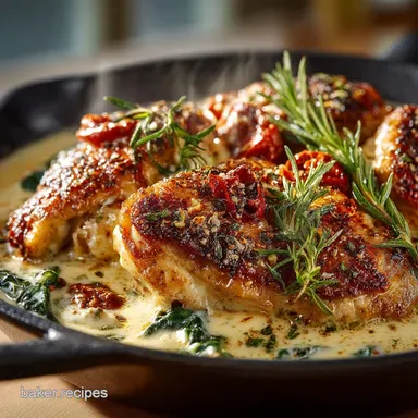 ProposalWorthy No Onion Marry Me Chicken Creamy Dinner Recipe Card