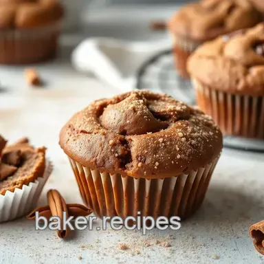Irresistible Bake Nutella Muffins with Sweet Cinnamon Sugar Topping