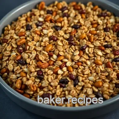 Nutty Delight: Easy Healthy Granola Bar Recipe to Fuel Your Day Recipe Card