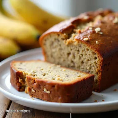 My GoTo Oatmeal Banana Bread Recipe Seriously Moist