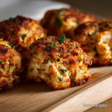 Old Bay Seasoning Crab Cakes Minimal Binder Perfect Crisp Sear Recipe Card