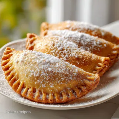 Apple Hand Pies: Shatter Crisp Recipe Card