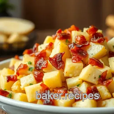Oma's German Potato Salad Recipe: Tangy Bacon Delight!