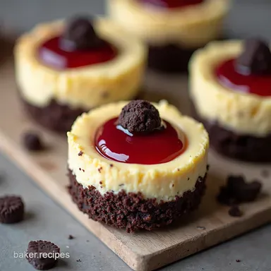 Foolproof Mini Cheesecakes with Oreo Crust Recipe
