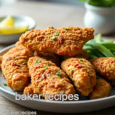 Crispy Oven Baked Chicken Tenders: A Guilt-Free Classic! Recipe Card
