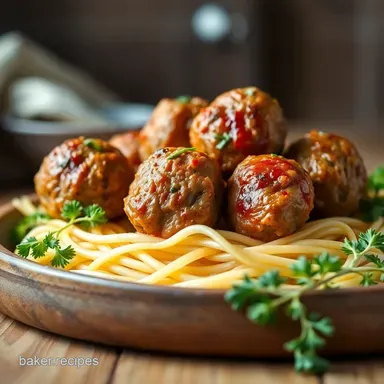 Juicy turkey meatballs oven My Familys Favourite