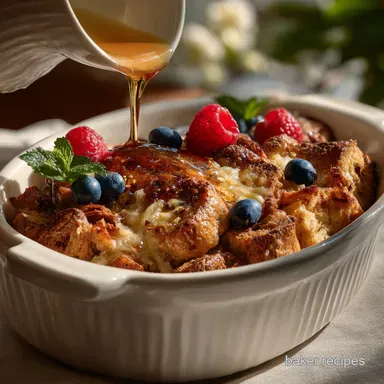 Overnight French Toast Casserole: Velvety Center