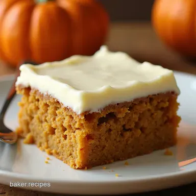 The Ultimate Paula Deen Pumpkin Bars Recipe with Cream Cheese Frosting Recipe Card