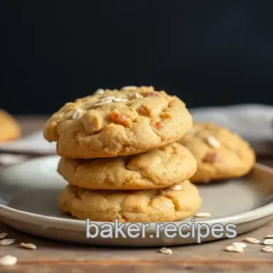 Easy Chewy Peanut Butter Cookies with Oats: A Family Favorite Treat