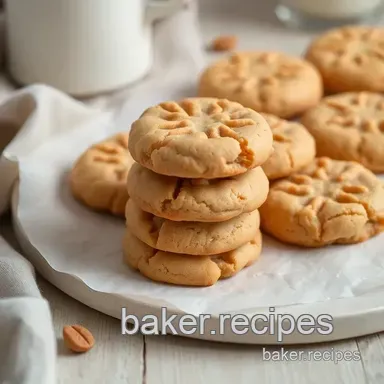 Bake Peanut Butter Cookies: Soft & Chewy Recipe Card