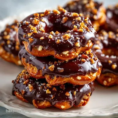 Peanut Butter Pretzel Balls for 24 Servings Recipe Card