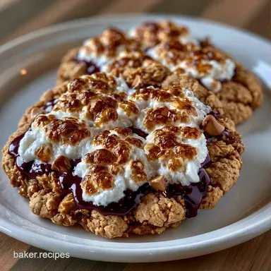 Peanut Butter Smores Cookies in 32 Minutes Recipe Card