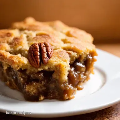 Pecan Pie Cobbler A Southern Comfort Dream Recipe Card