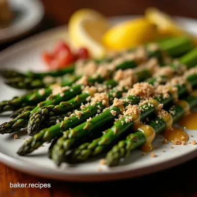 Ultimate Grilled Asparagus Recipe with Lemon Parmesan Recipe Card