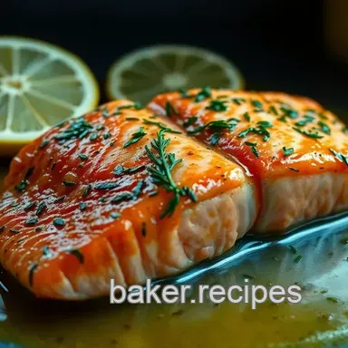 Easy & Juicy Cooking Temp for Salmon in the Oven: My Fail-Proof Herb Glazed Method