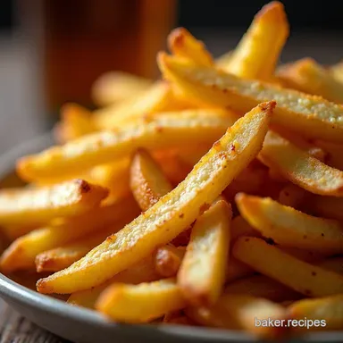 My Secret to Perfect PubStyle french fries recipe Recipe Card