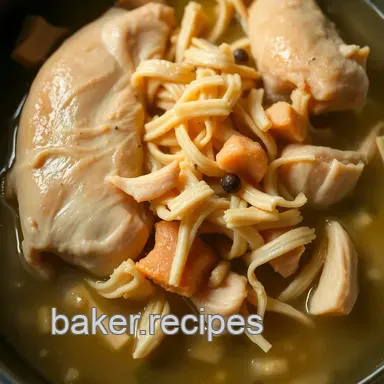 Easy & Juicy How To Boil Chicken For Shredding: My Family's Favorite Method Recipe Card