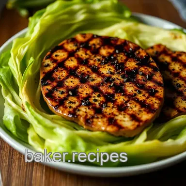 Perfectly Grilled Cabbage Steak Recipe: Easy Herb-Butter Bliss Recipe Card