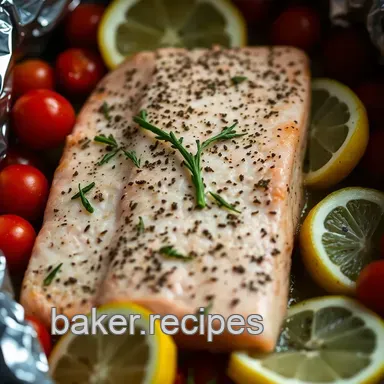 How Long to Grill Salmon in Foil: My Foolproof Lemon Dill Recipe Recipe Card