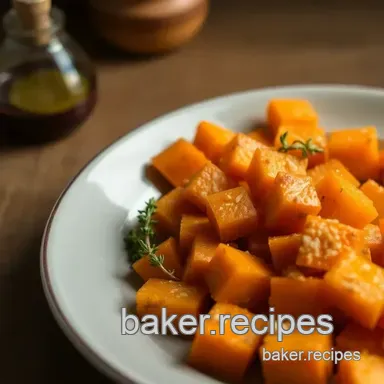 How to Cook Butternut Squash: Maple-Thyme Roasted Perfection Recipe Card