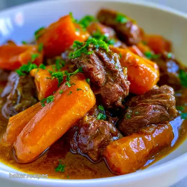 Pioneer Woman Crockpot Beef Stew: Tender Recipe Card