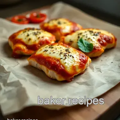 Easy & Delicious Pizza Chicken: A Margherita-Inspired Bake Recipe Card