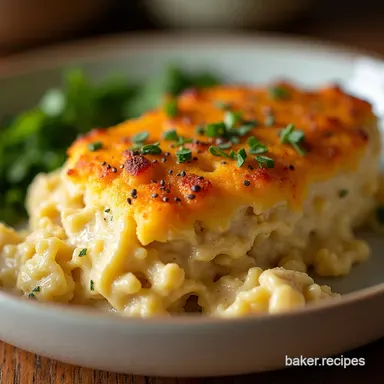 Poppy Seed Chicken Casserole Creamy Comfort Reimagined Recipe Card