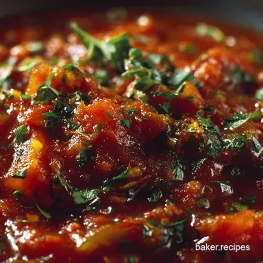 Chili Tomato Sauce Recipe Rich Robust Ready for Canning