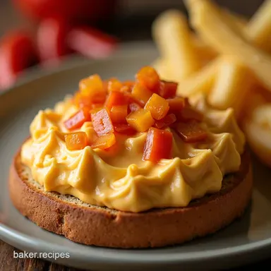 Sharp Creamy Pimento Cheese Spread Recipe Southern Staple Recipe Card