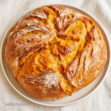 Pumpkin Sourdough Bread: Tender Crumb Recipe Card