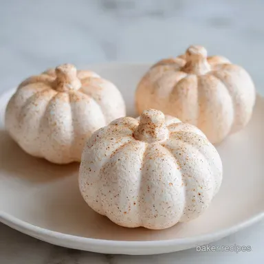 Pumpkin Spice Meringues: Crispy Recipe Card