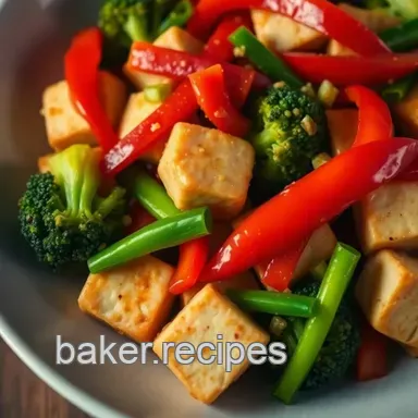 Quick and Easy Tofu Stir-Fry: My Favourite Easy Tofu Recipe Recipe Card