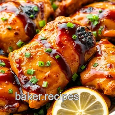 Quick Balsamic Chicken with Sweet Honey Flavor Recipe Card