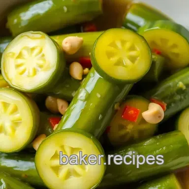 Quick Pickling Sour Cucumbers for Crunchy Joy